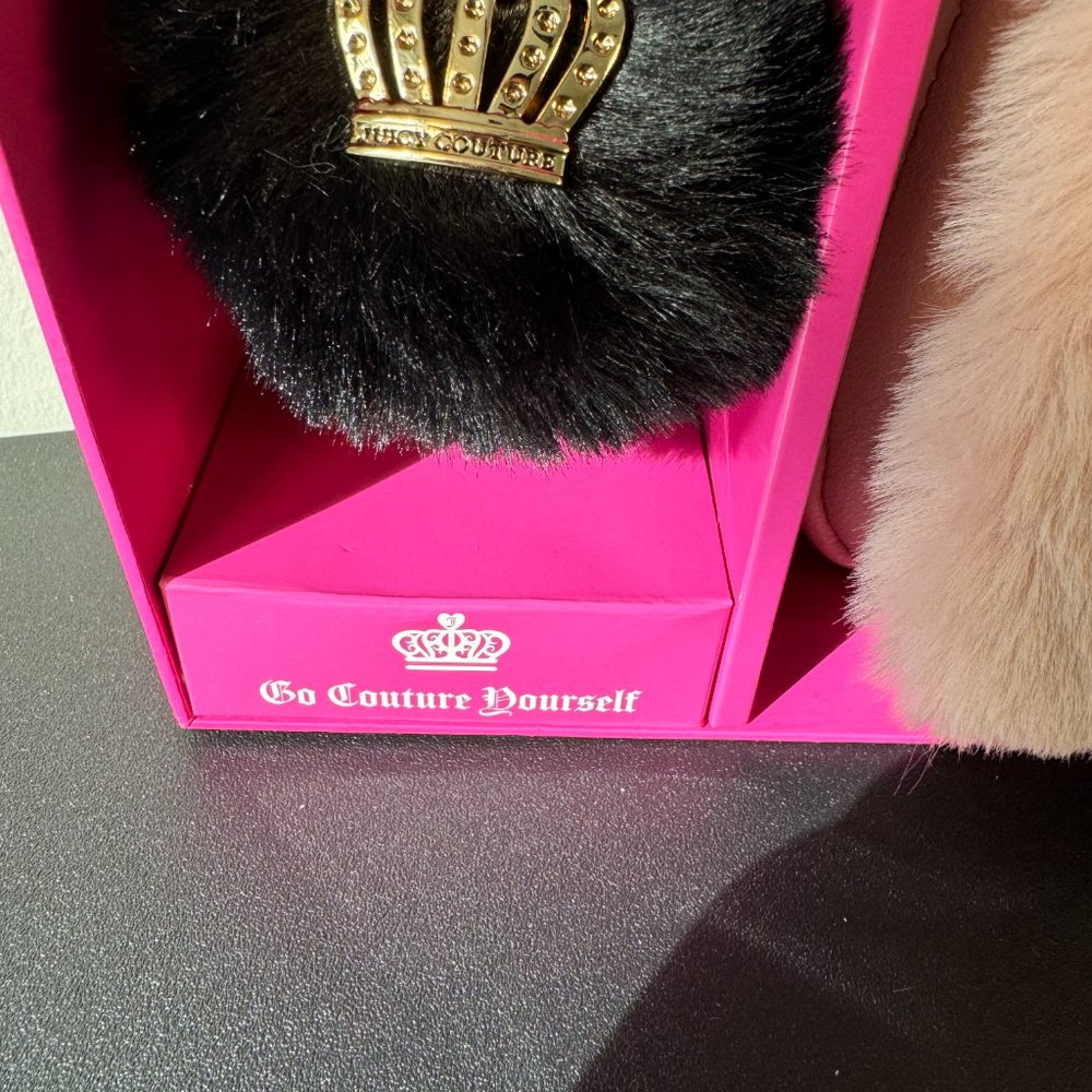 Juicy Couture Blush Pink Flap Crossbody & Keychain Gift Box Set - Brand New - Picture 5 of 7